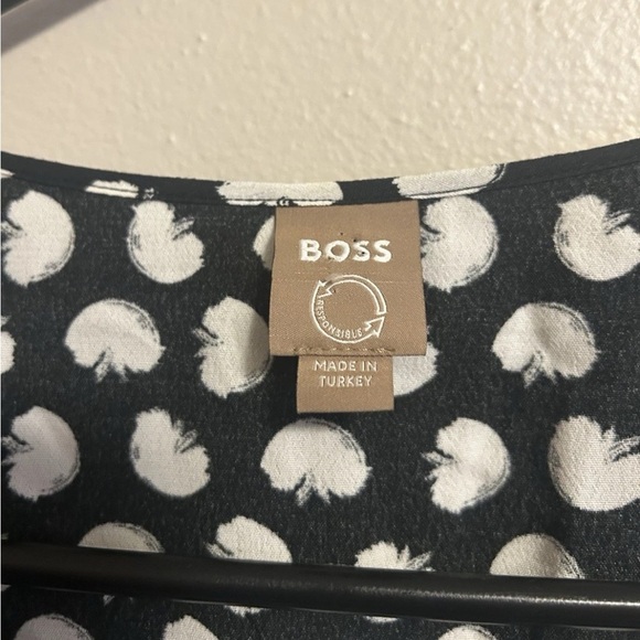 Hugo Boss Daflori Midi Dress Size 2 - Picture 5 of 8